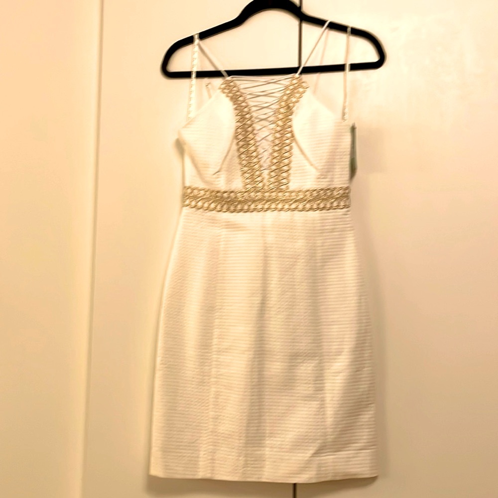 Lilly Pulitzer White Shift Dress NWT